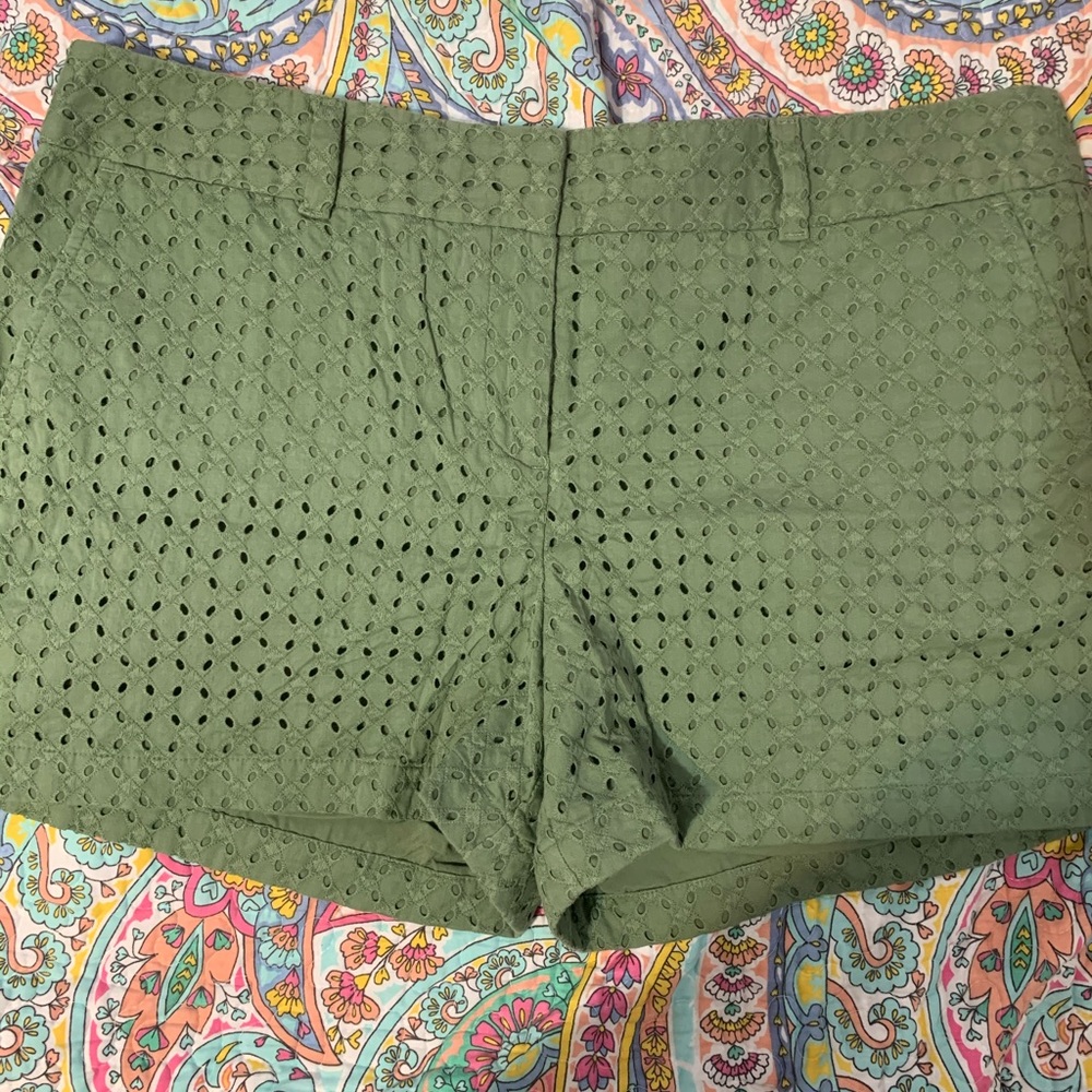 Loft Outlet Eyelet Shorts